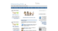 Desktop Screenshot of edutainingkids.com